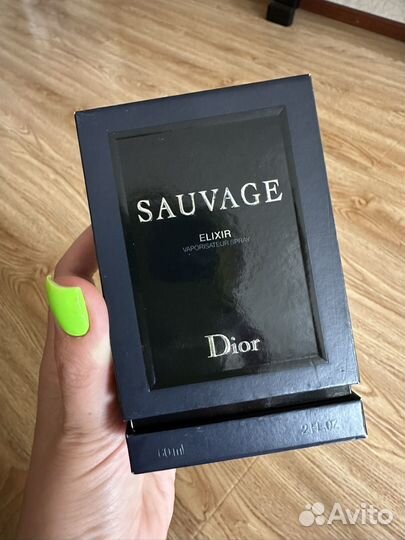 Dior sauvage elixir. 60ml. Оригинал