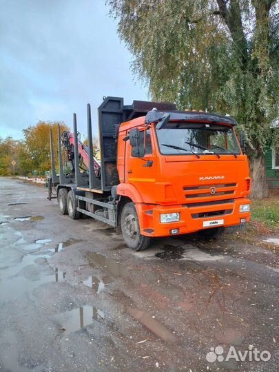 КамАЗ 65115 с КМУ, 2022