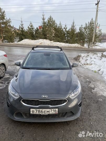 Багажник на крышу kia ceed turtle
