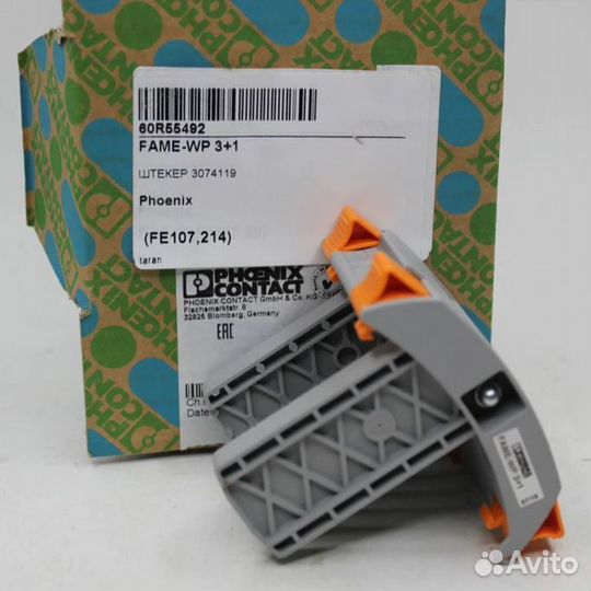 1 шт fame-WP 3+1 Рабочий штекер 3074119 Phoenix Co