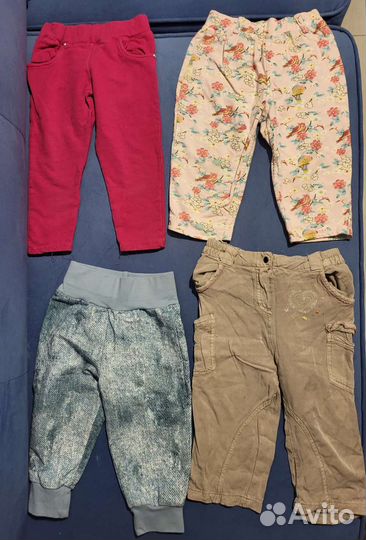 Вещи пакетом для девочки 80 86