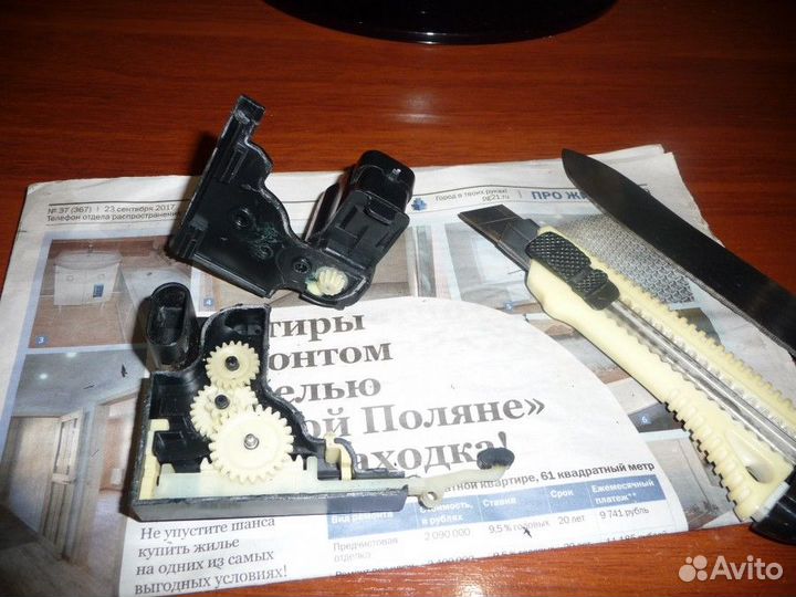 2 Ремкомплекта замка (активатора) двери Ssang Yong