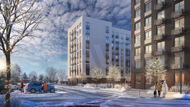 2-к. квартира, 57,5 м², 1/10 эт.