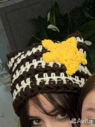 Шапка кот