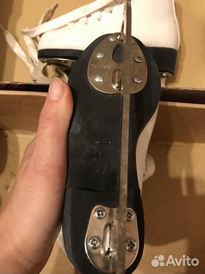 Коньки детские Graf Montana Gold размер 27