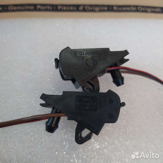 Форсунки омывателя Октавия с подогревом