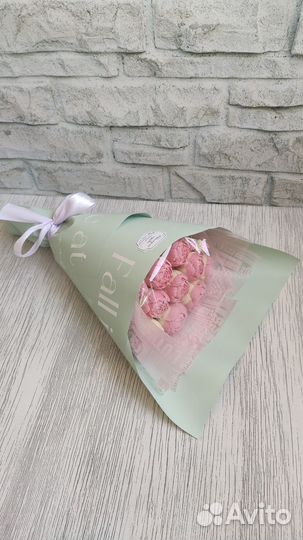 Шоколадные цветы пионы розы