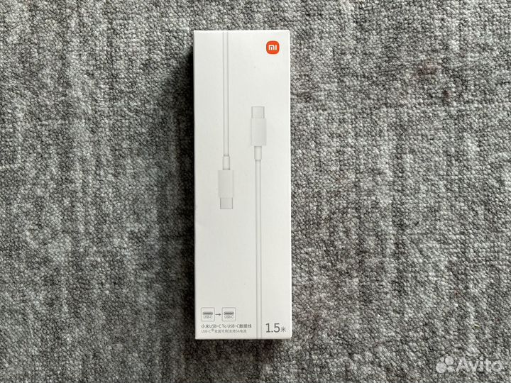 Кабель Xiaomi USB Type-C to Type-C 5A
