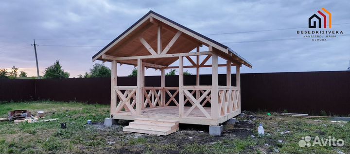 Беседка для дачи