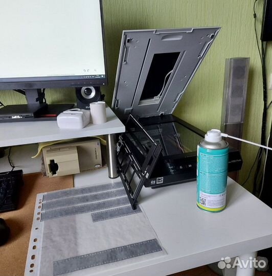 Проявка и оцифровка фотопленки