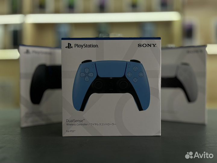 Геймпад DualSense Голубой Новый Оригинальный