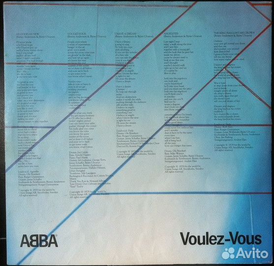 LP.abba – Voulez-Vous - 1979