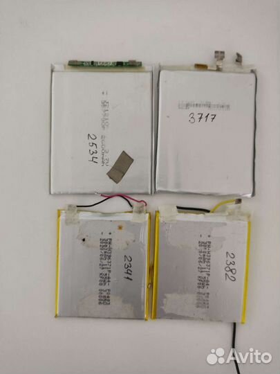 Аккумуляторы li-po бу протестированные