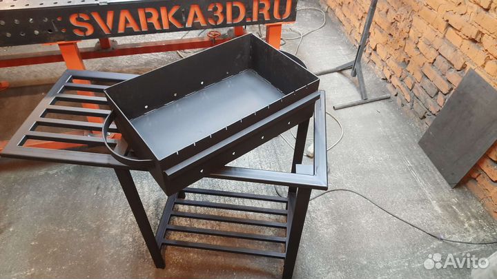 Мангал со съёмной чашей