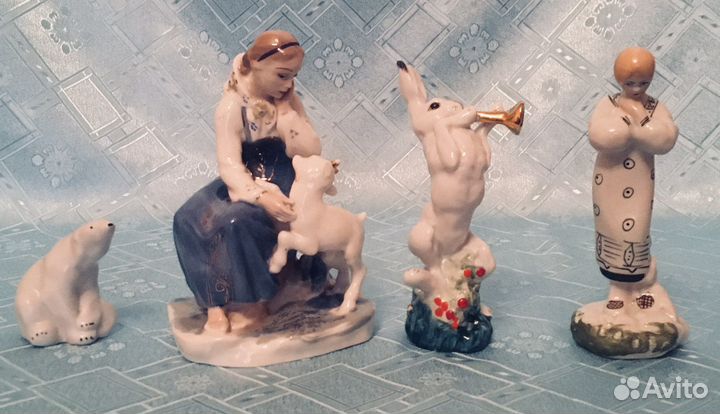 Фарфоровые статуэтки СССР лфз отл сост