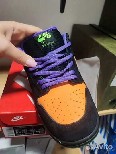 Nike SB Dunk Low Halloween натуральные