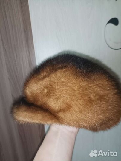 Шапка норковая женская