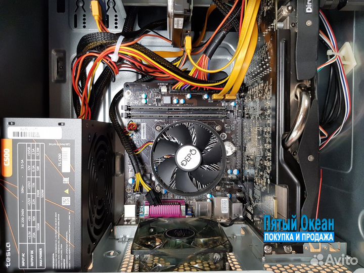 Пк Core i3-4170, RAM 8Gb, Radeon R9 280 3Gb