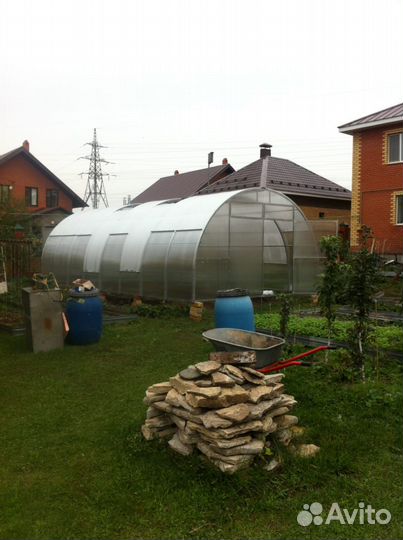 Теплица сдвижная крыша