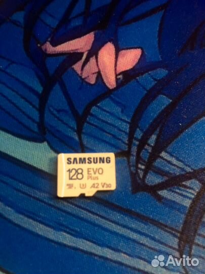 Карта памяти microsd samsung evo plus 128gb