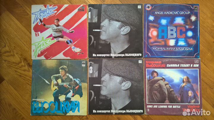 Пластинки. Советская и зарубежная эстрада (17 шт)