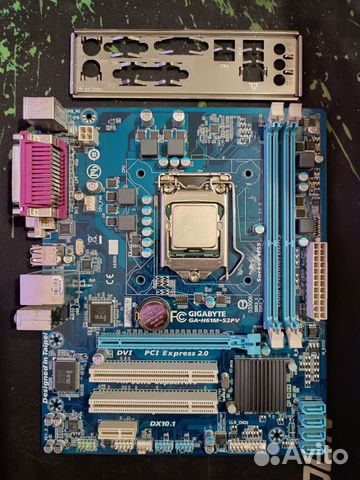 Gigabyte GA-H61M-S2PV сокет 1155 купить в Москве | Электроника | Авито