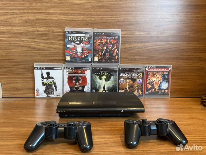 Игровая приставка ps3 superslim