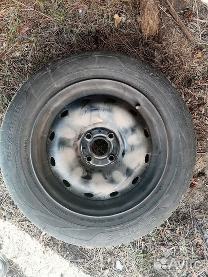 Продам летнюю резину на штамповке