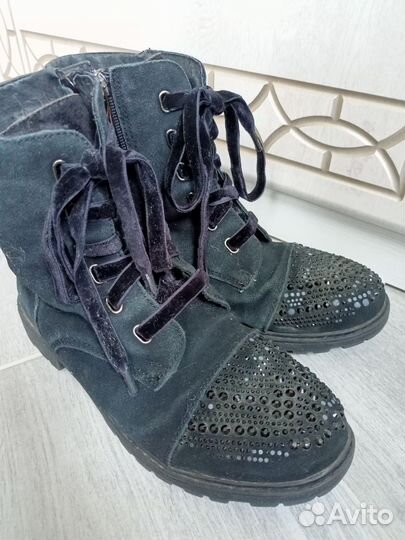 Ботинки демисезонные для девочки 37р