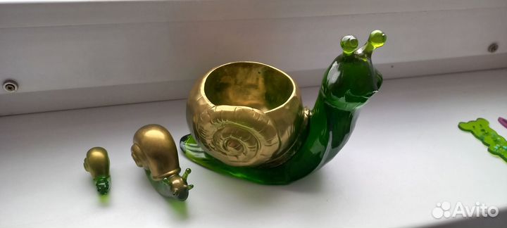 Набор улиток (кашпо, вазочка для мелочей)