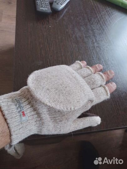 Перчатки- варежки на Тинсулейте Иней.р.9