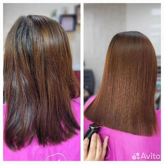 Кератиновое выпрямление волос ботокс
