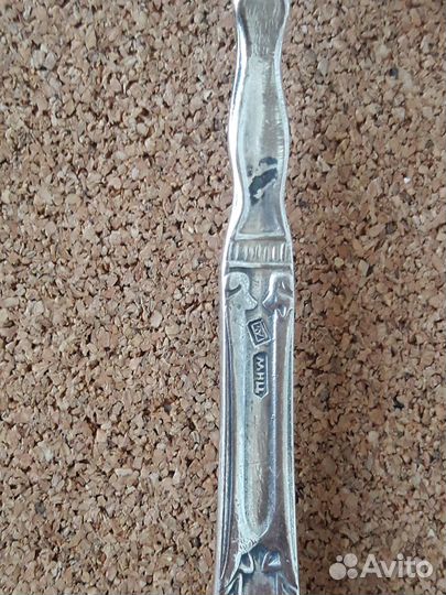 Ложка чайная мельхиор мнц