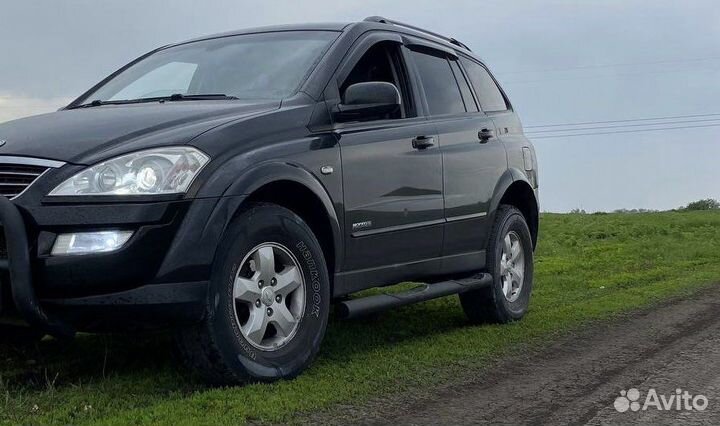 SsangYong Kyron - Защита порогов с проступями