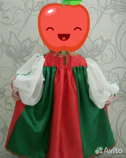 Народное платье (Алёнушка, Матрёшка) на 92-110см