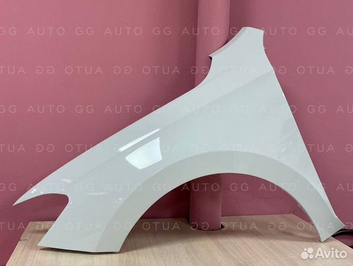 Крыло белое Б/О LH VW Polo 6 2021-2023