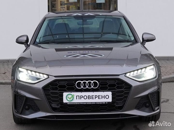 Audi A4 2.0 AMT, 2020, 70 007 км