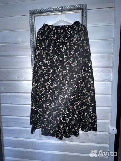 Шифоновая юбка длинная