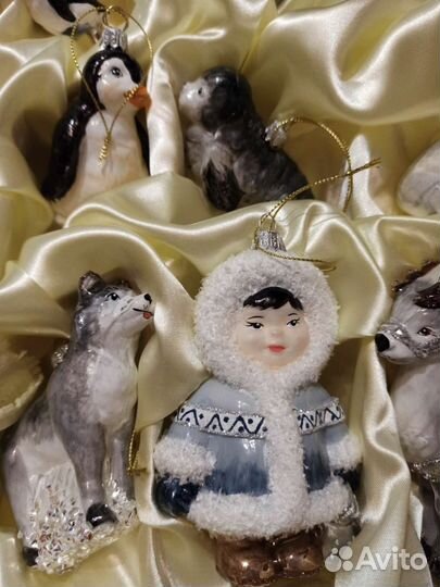 Елочные игрушки Ирена 9 шт