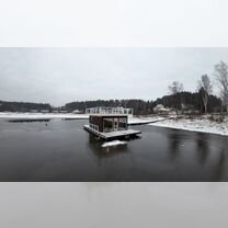 Новый Год в плавучем доме в Карелии