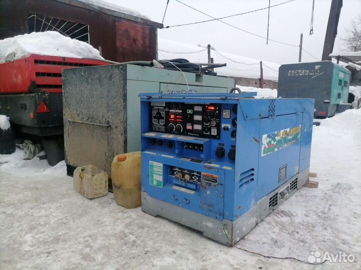 Дизельный 2 постовой сварочный генератор Denyo 480