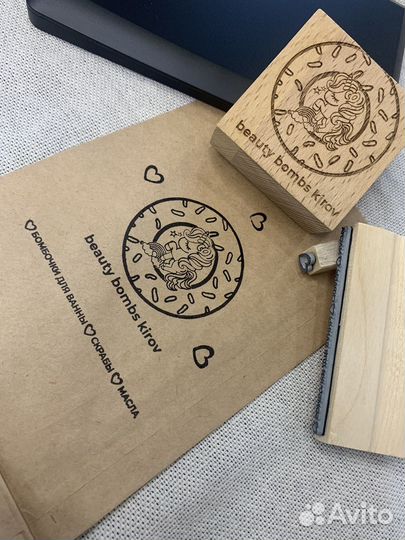 Штампы с логотипом на упаковку