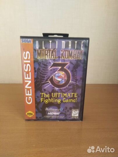 Картриджи Sega. Робокоп, Мортал комбат 1,3