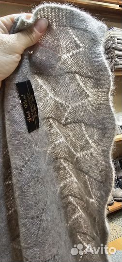 Палантин пух яка и шерсть овечки, Монголия