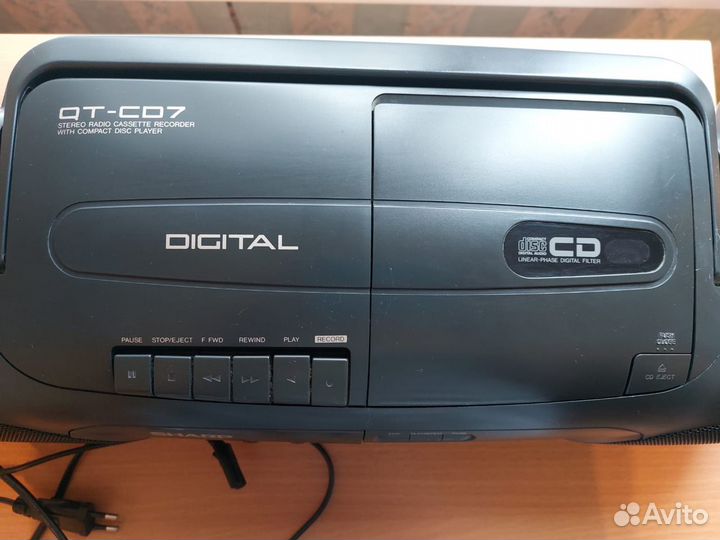 Магнитофон Sharp QT-CD7L(GY)