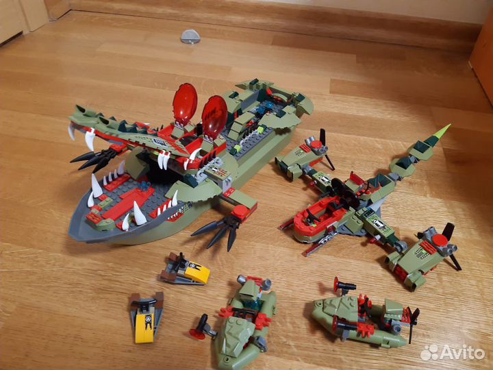 Lego chima 70006 Флагманский корабль Краггера