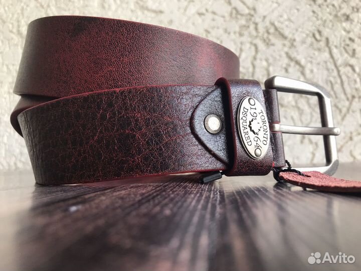 Мужской кожаный ремень
