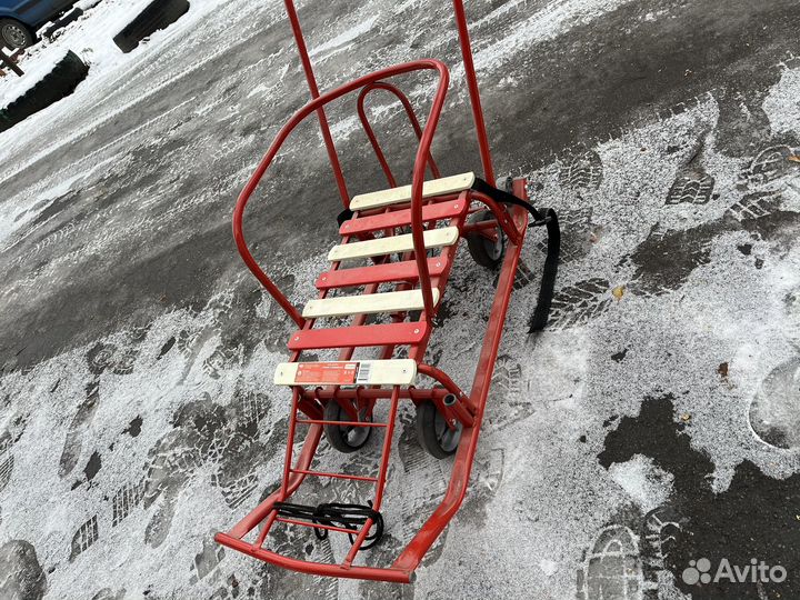 Санки на колесах