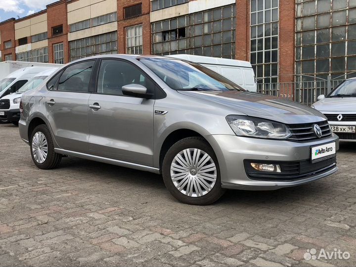 Volkswagen Polo 1.6 AT, 2019, 166 000 км