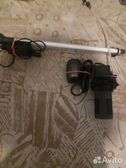 Фильтр для аквариума лампа синего цвета компрессор